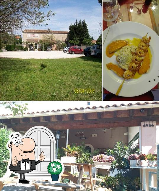 Estas son las fotos que muestran exterior y comida en Le Relais de Costebelle