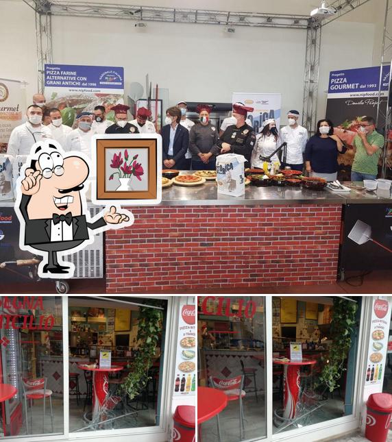 Gli interni di Pizzeria Mille Gusti Rimini