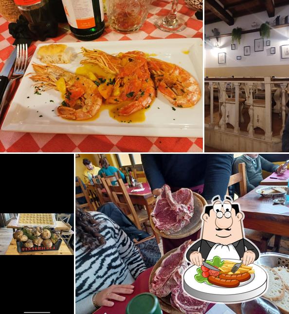 Cibo al Trattoria La Capannina