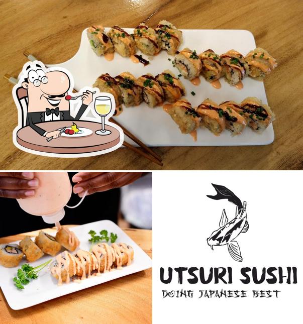 Plats à Utsuri Sushi