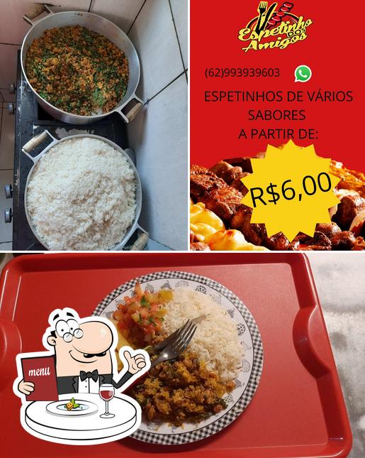 Comida em Espetinho Dos Amigos