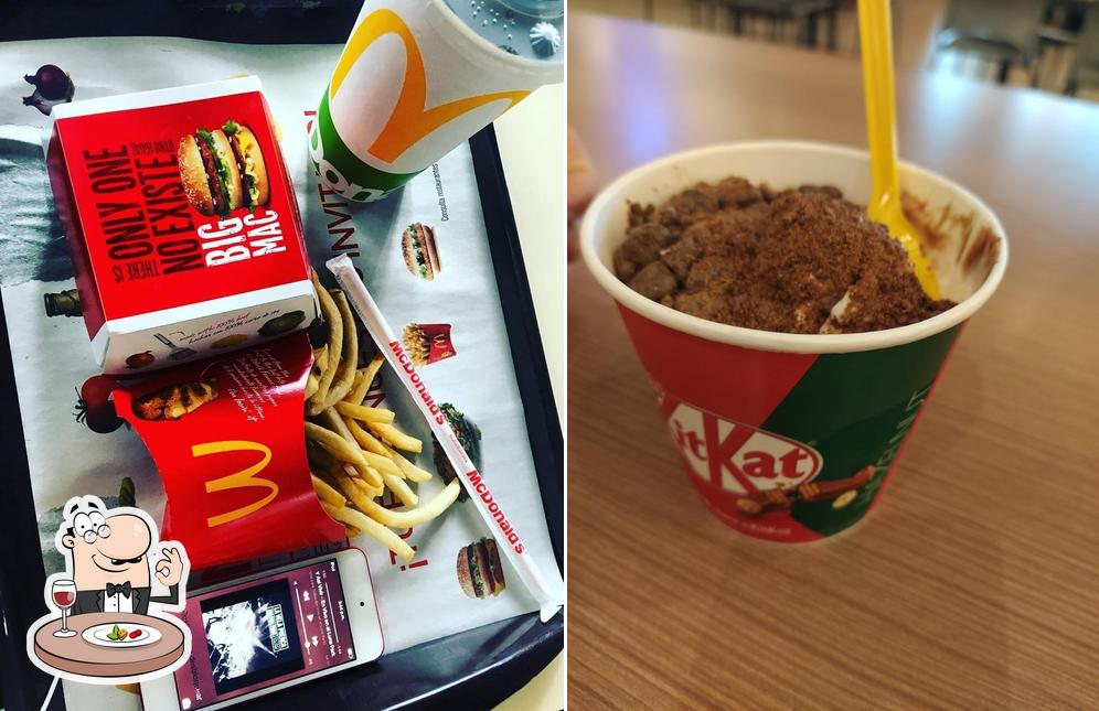 Comida em McDonald's