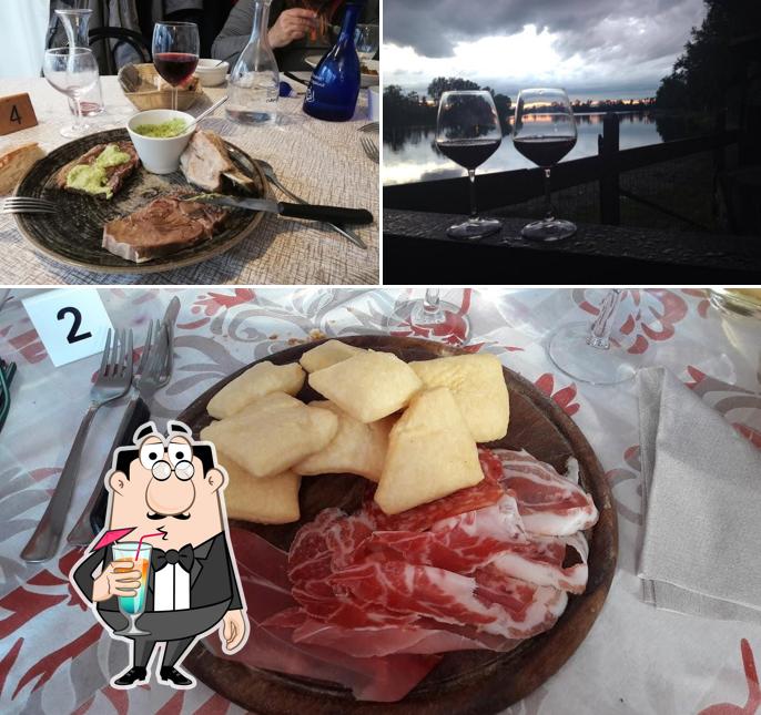 Questa è la foto che mostra la bevanda e cibo di Ristorante Lago Capanna