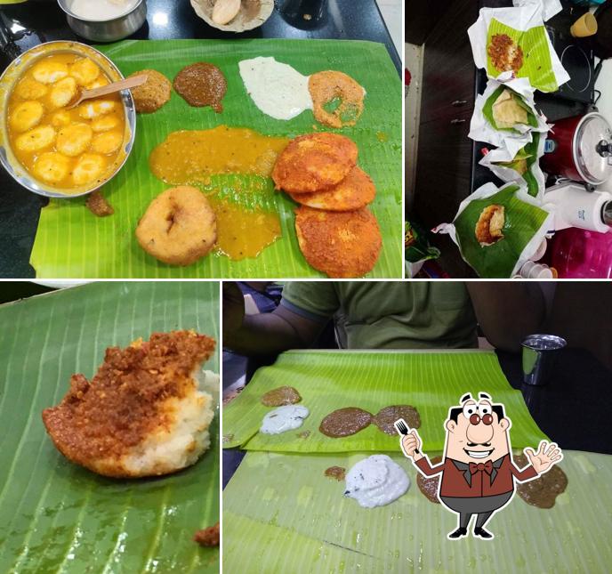 Meals at Murugan Idli Shop