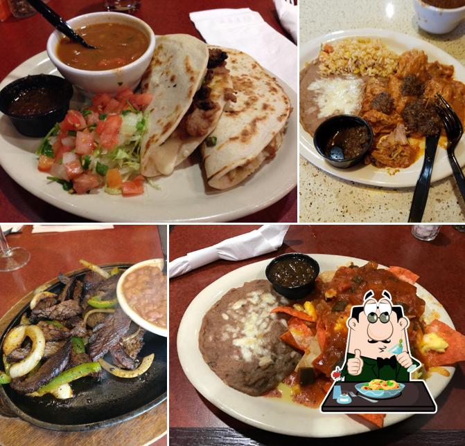 Food at Rosario's Mexican Cafe y Cantina