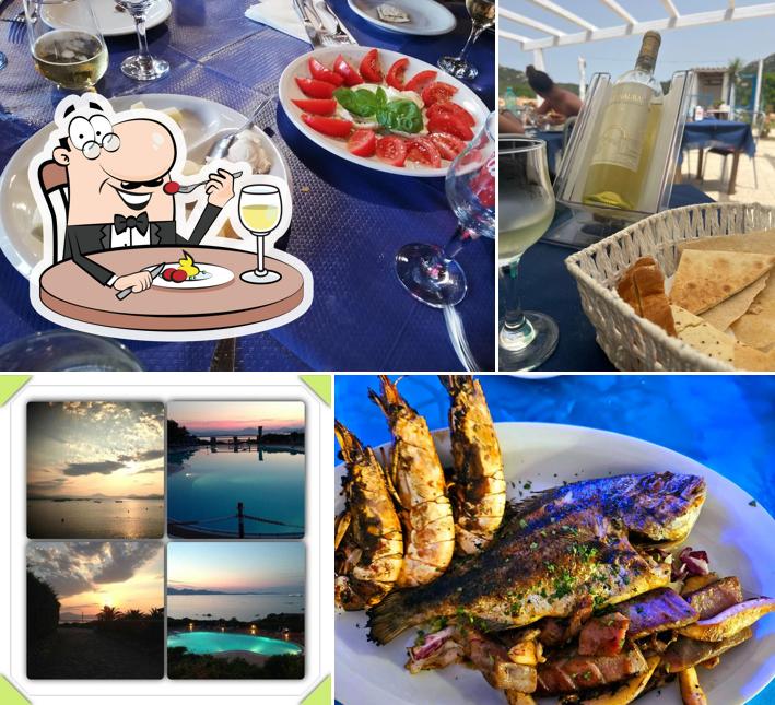 Platti al Trattoria Barbagia al Mare