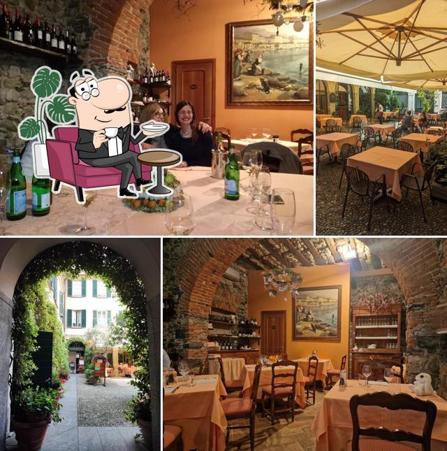 Siediti a un tavolo di Trattoria Corte Fiorina