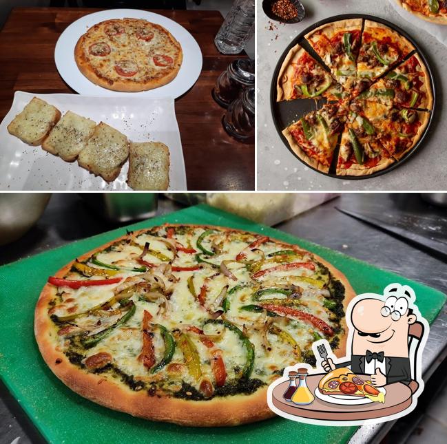 Order various types of pizza