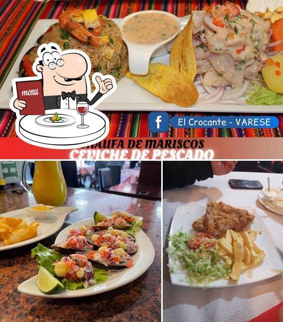 Platti al Ristorante El Crocante