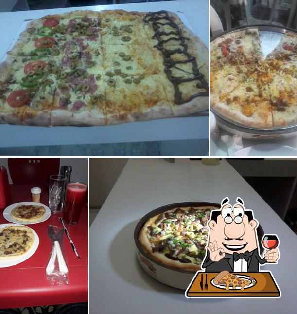 Consiga pizza no Orlando's Pizzaria