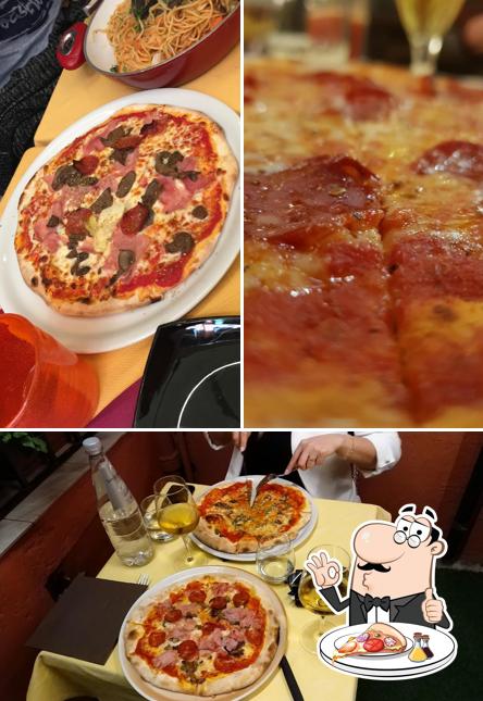 Prueba una pizza en Restaurant and Pizzeria dallo Zio San Marco