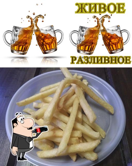 Напитки и картофель фри в Фомич-BEER
