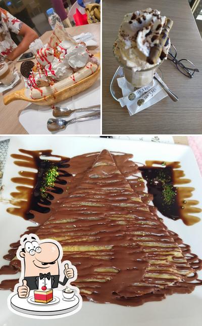 Profitez l'un des plats sucrés