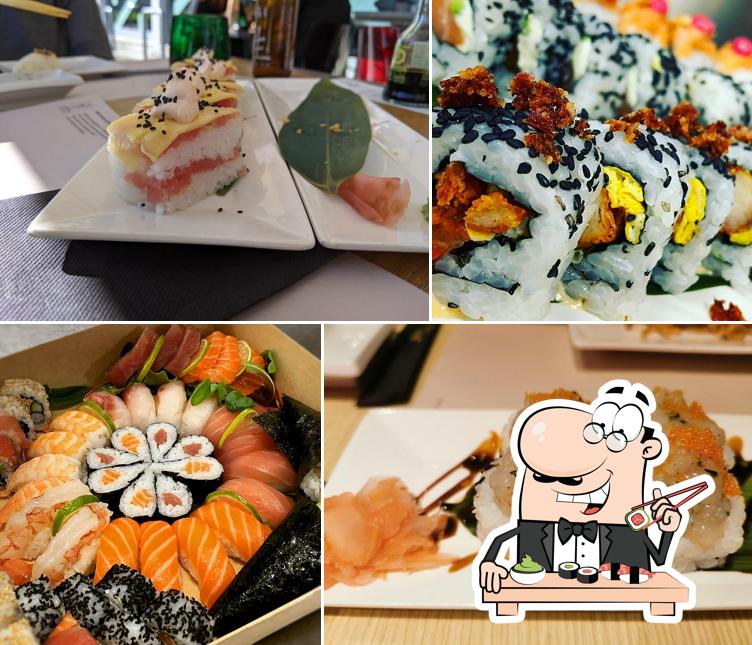 Prova le diverse opzioni di sushi