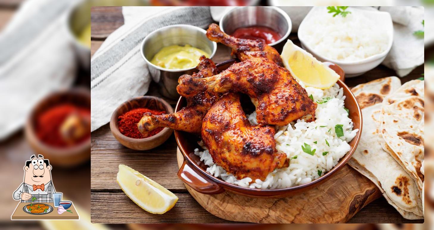 Tandoori chicken centre