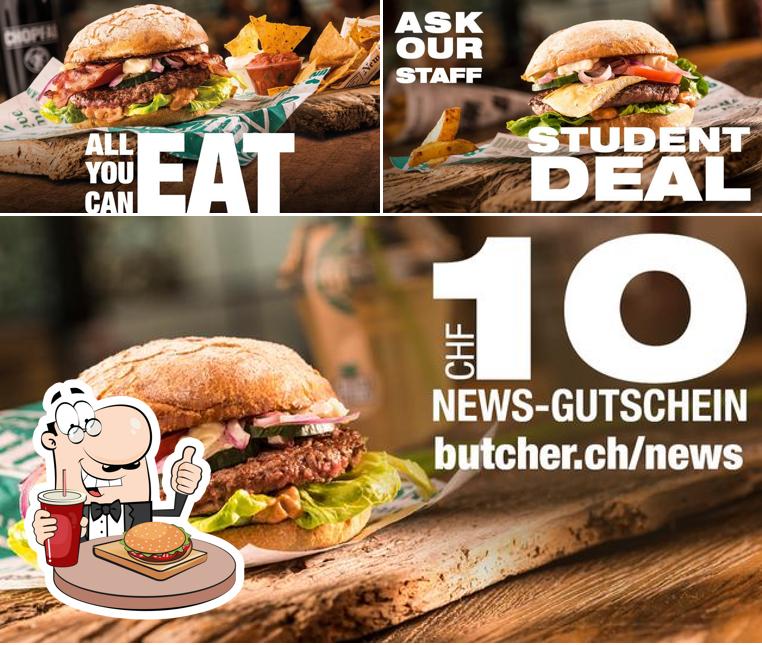 Concediti un bell'hamburger a The Butcher