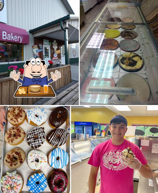 Colby's Ice Cream & Bake Shop in Rush Restaurant menu and reviews