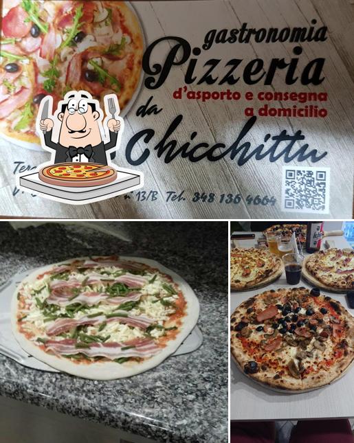 Scegli una pizza a Pizzeria - Gastronomia da Chicchittu