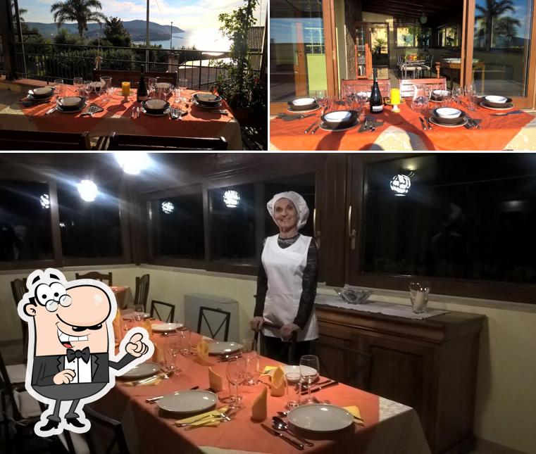 Dai un'occhiata agli interni di La Terrazza di Renata-Home Restaurant