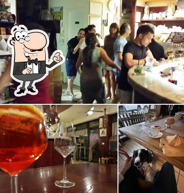 La interni e alcol del ristorante