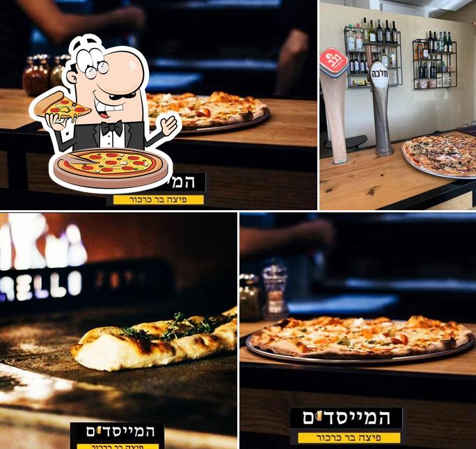 Essayez des pizzas à המייסדות - פיצה בר פרדס חנה