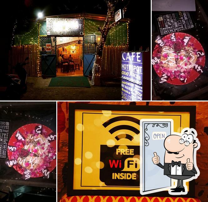 Look at the picture of Hot Spot Cafe