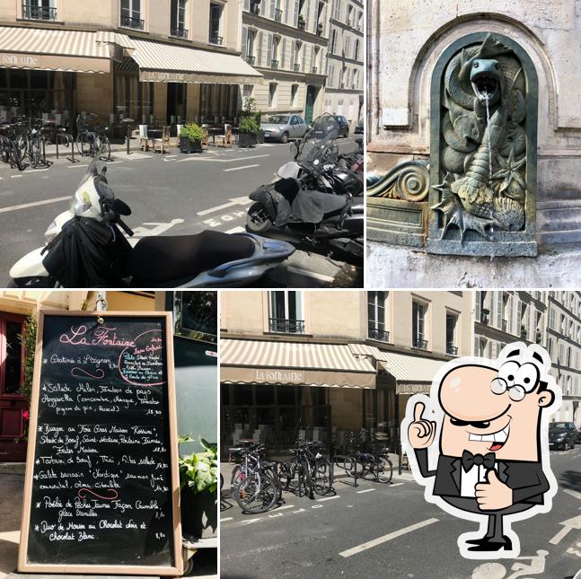 Voici une photo de La Fontaine Cuvier restaurant