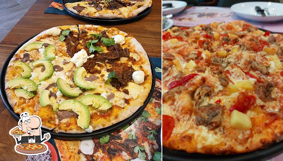 A Col'Cacchio Florida Road (Halaal), vous pouvez essayer des pizzas