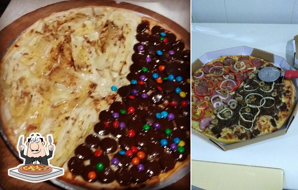 Consiga pizza no Pizzaria Itália