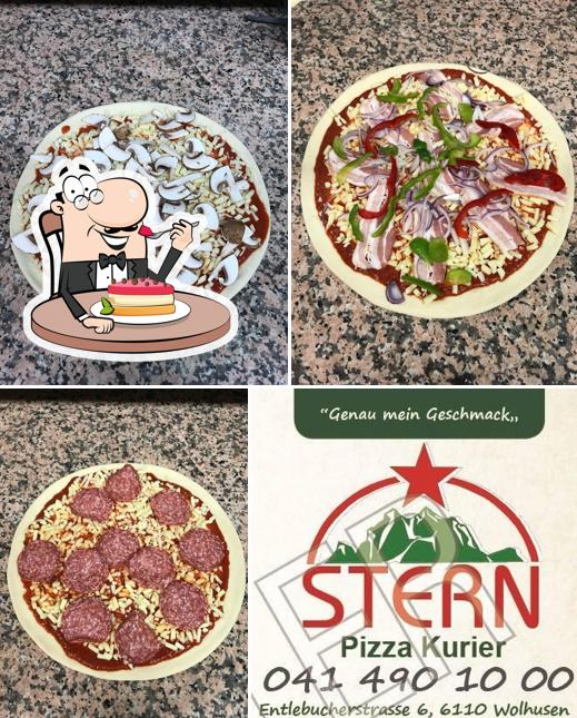 Stern Pizza-Kurier GmbH seit 2006 offre un'ampia selezione di dolci