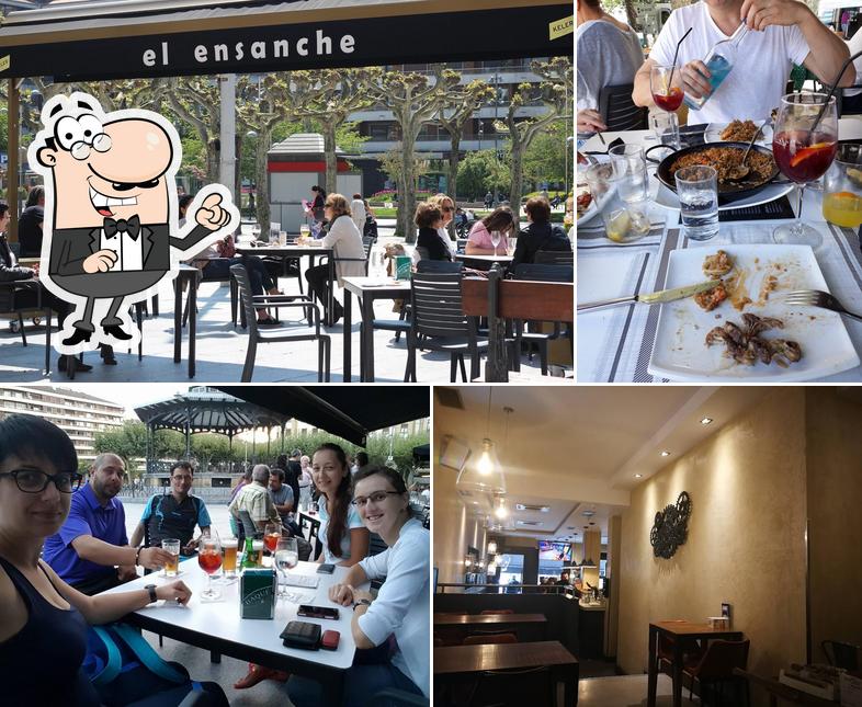 Check out how EL ENSANCHE - Bar y Restaurante - IRÚN looks inside