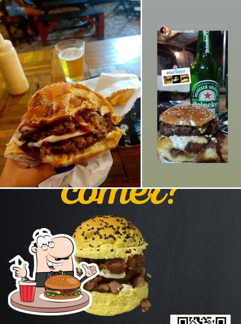 Get a burger at GALETÃOBEER