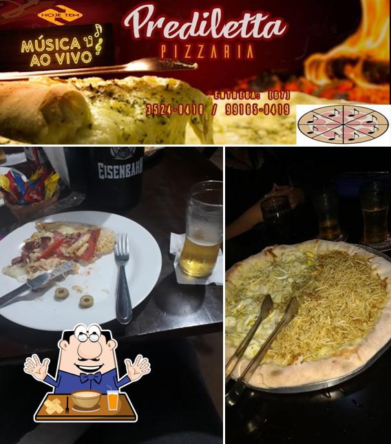 Comida em Pizzaria Prediletta