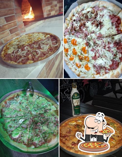 Consiga diversos estilos de pizza