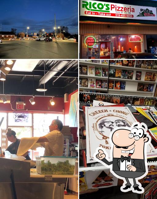 Jetez un coup d’œil à quoi ressemble Rico's Pizzeria à l'extérieur
