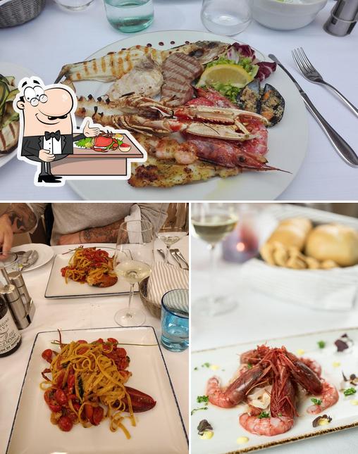 Try out seafood at Vecchia Dogana Restaurant