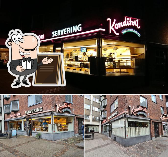 Mira las fotografías que hay de exterior y comida en Konditori Regnbågen
