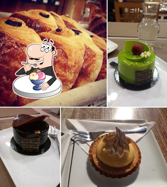 Les Délices de Borriglione - Pâtisserie, Chocolaterie, Salon de thé, Snacking offre une éventail de desserts