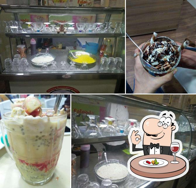 Food at Falooda World