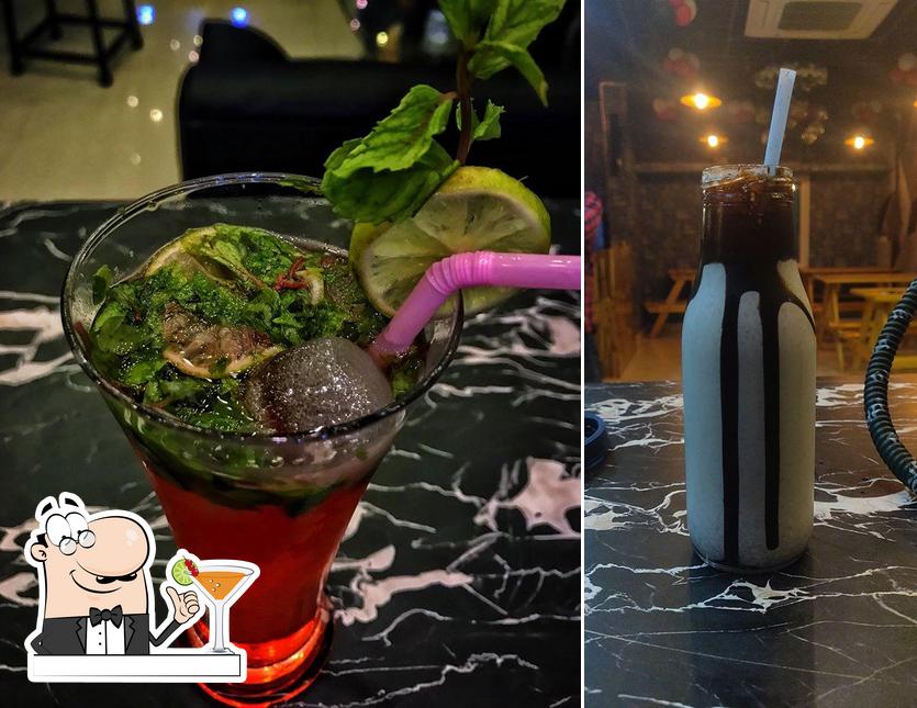 Try a drink from the menu