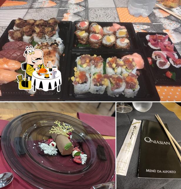 Questa è la foto che presenta la cibo e bevanda di Oniásian
