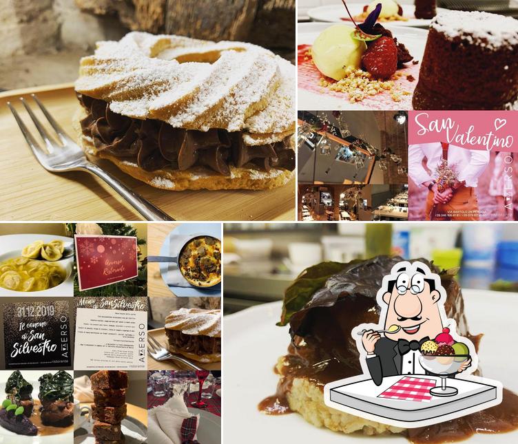 "AVVERSO Ristorante" представляет гостям разнообразный выбор сладких блюд