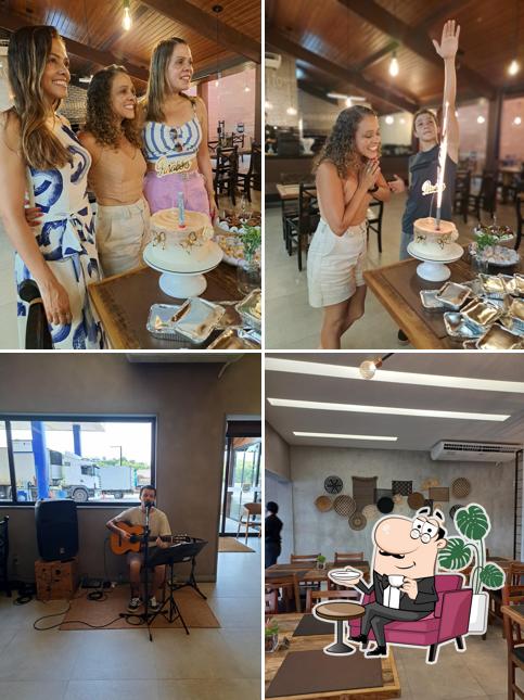 O interior do Churrascaria Rota 393