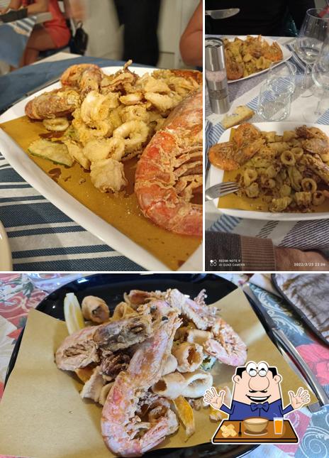 Fritto misto al Il Riccio Ristorante Pescheria