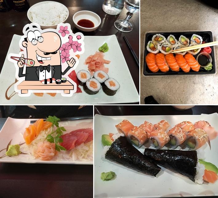 Les sushi sont disponibles à Sushi Yaki