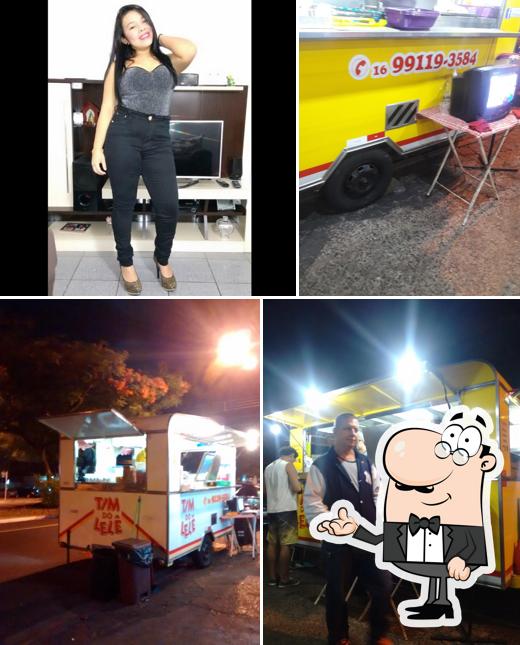 O interior do Tim Do Lelê Lanches Ribeirão Preto