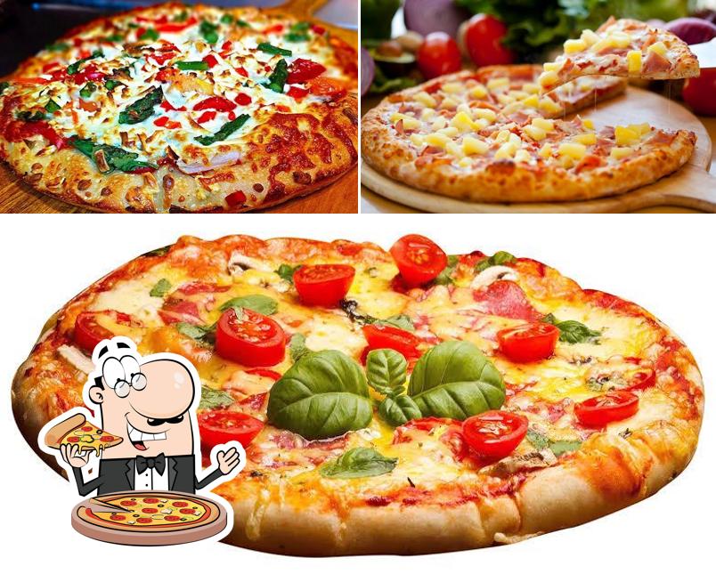At Pizza King Cafe, you can taste pizza