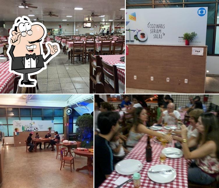 O interior do Nino Pizzaria