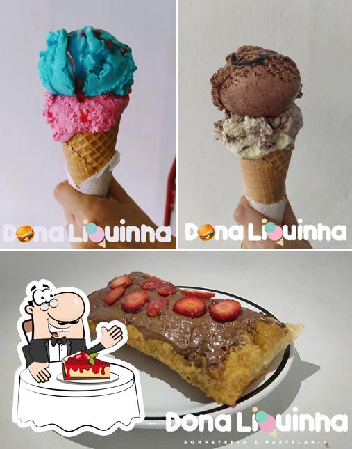 Dona Liquinha oferece uma gama de sobremesas