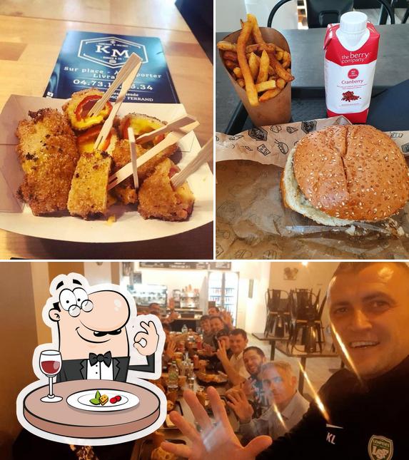 Nourriture à KM Burger Clermont-Ferrand « Local & Ethique »